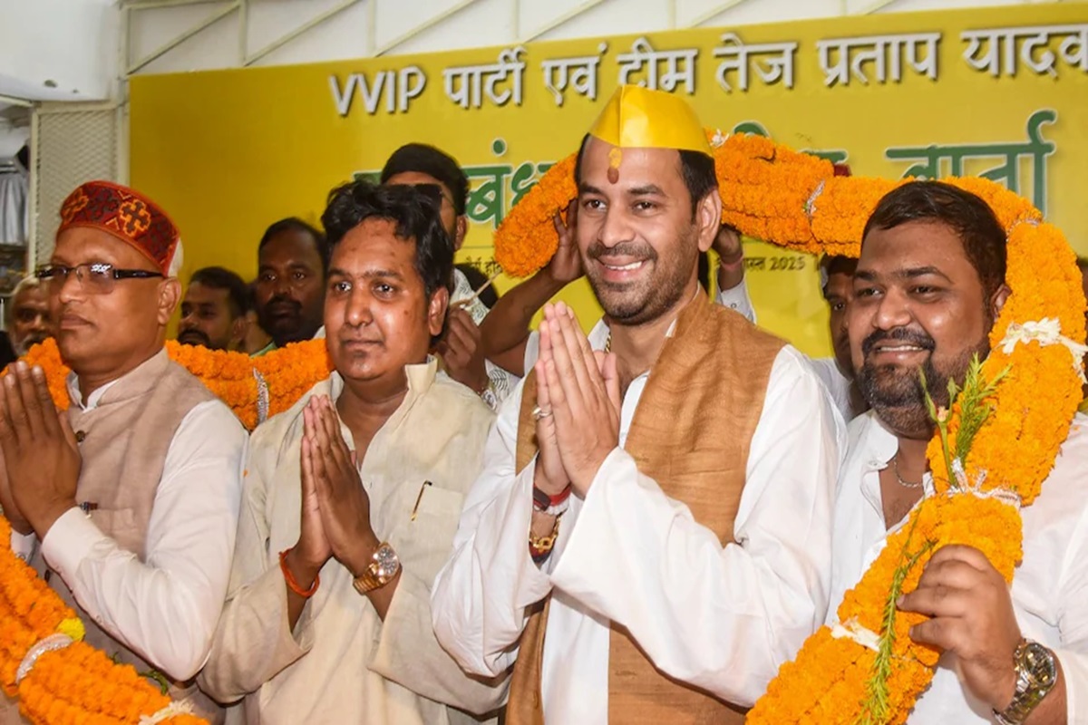 Bihar Politics: लालू के लाल तेज प्रताप का VVIP पार्टी के साथ गठबंधन, कांग्रेस और RJD को दिया न्योता, कही ये बड़ी बात