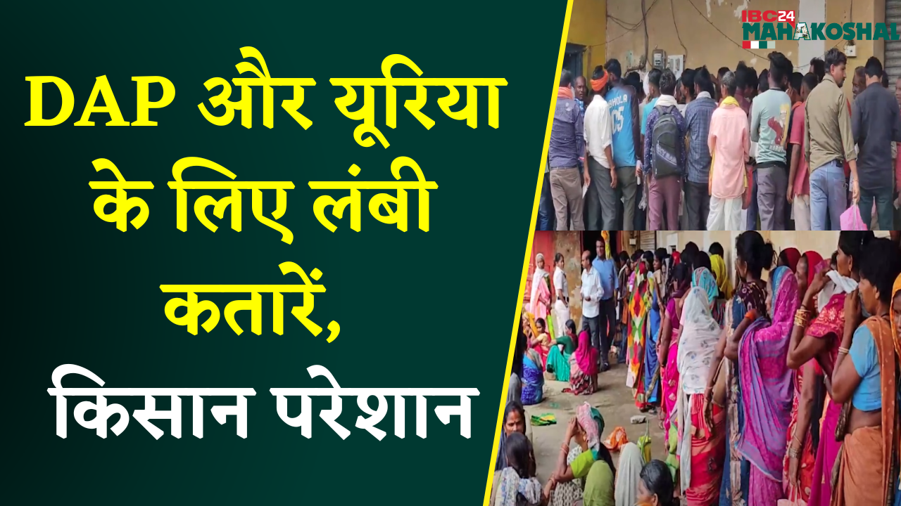 Mandla में खाद का संकट, DAP और यूरिया के लिए लंबी कतारें, किसान परेशान |