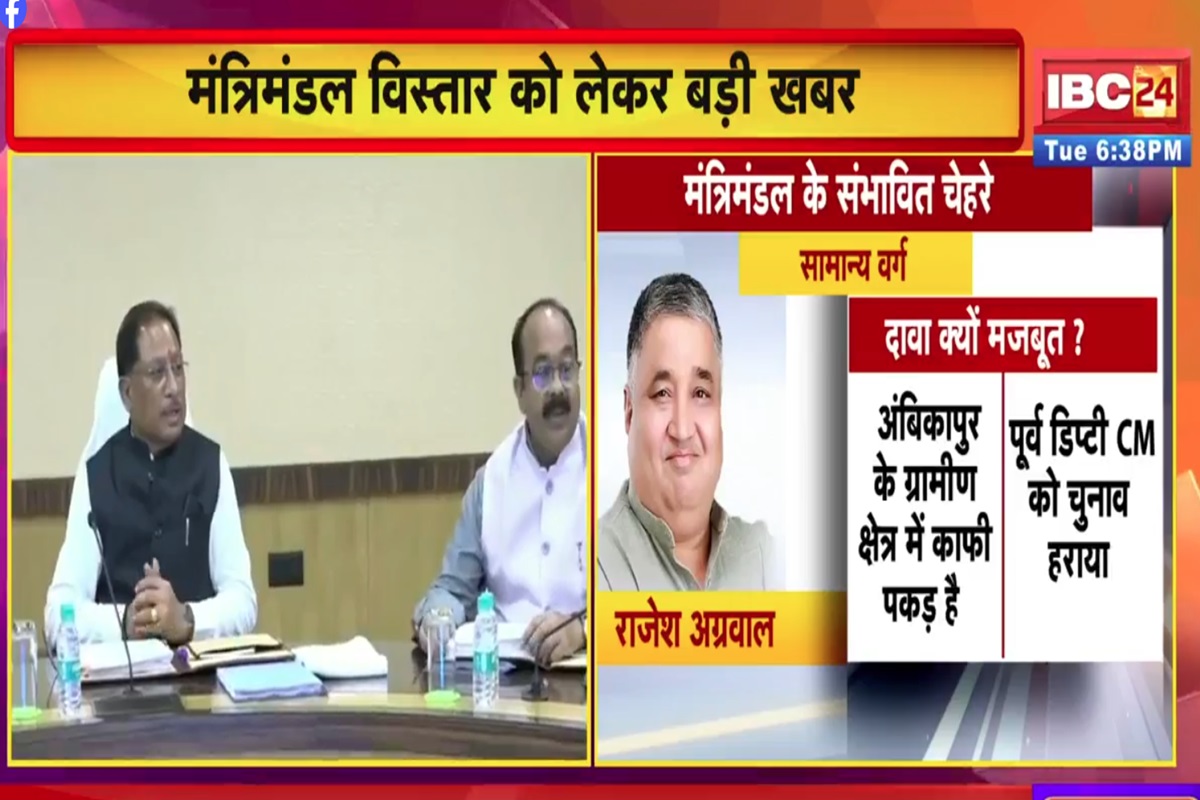 Sai Cabinet Expansion Latest News: इन तीन विधायकों का मंत्री बनना तय! मिल सकती है इन विभागों की जिम्मेदारी, कल सुबह 10.30 बजे लेंगे पद और गोपनीयता की शपथ