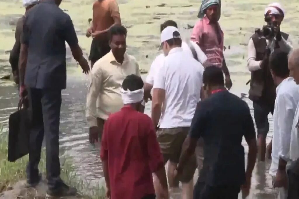 Voter Adhikar Yatra/ Image Credit: ANI X Handle