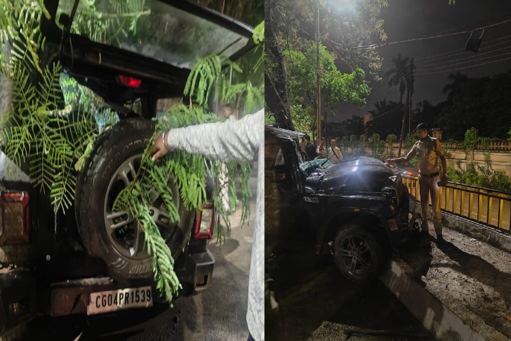 Raipur Road Accident News/Image Credit: IBC24