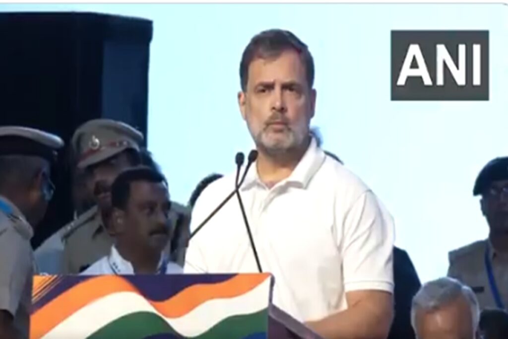 Rahul Gandhi threat to his life, image source: ibc24