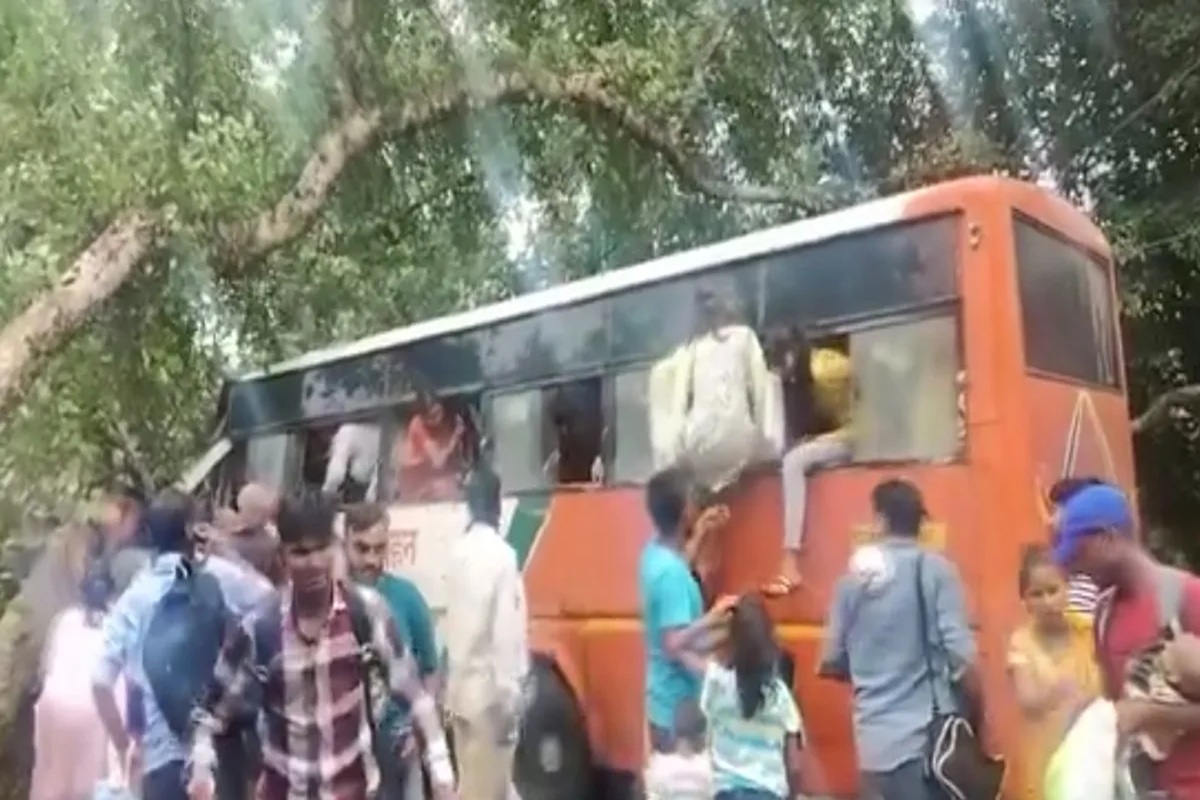 Barabanki Road Accident: चलती बस के ऊपर गिरा पेड़, 4 शिक्षक समेत 5 की मौत, खिड़की से कूदकर लोगों ने बचाई जान, देखिए ये वीडियो