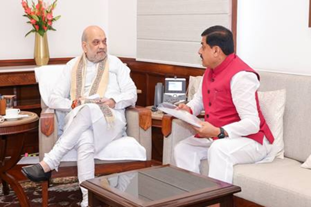 CM Mohan Yadav Delhi Visit: दिल्ली दौरे पर सीएम डॉ. मोहन यादव, केंद्रीय गृह मंत्री से की मुलाकात, इन अहम मुद्दों को लेकर दोनों के बीच हुई चर्चा