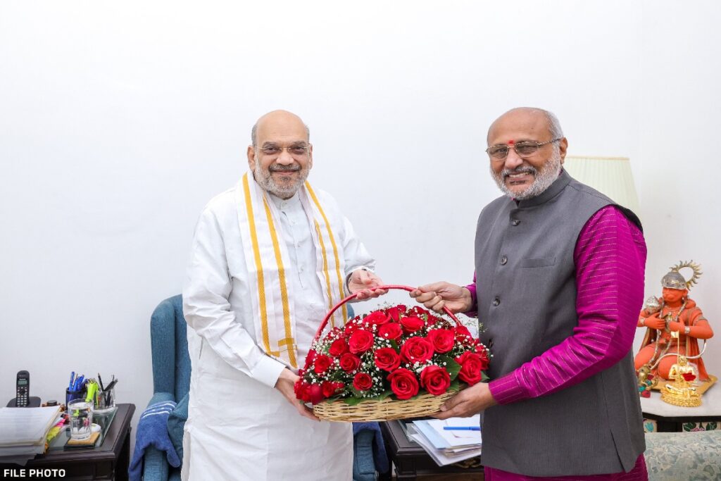 Amit Shah Congratulated CP Radhakrishnan/ Image Credit: Amit Shah X Handle