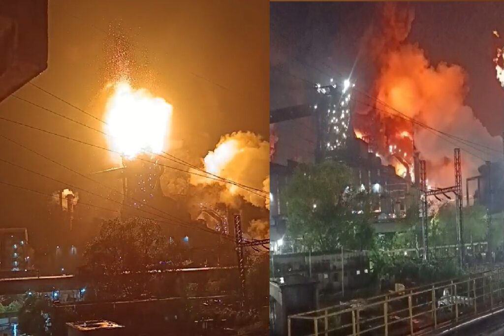 Bhilai Steel Plant Fire News/Image Credit: IBC24