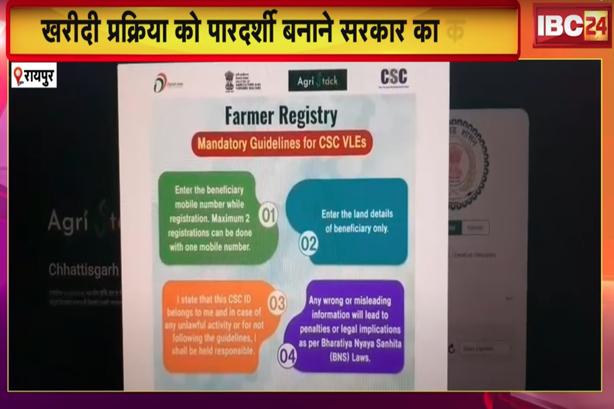 Dhan Kharidi Latest News: धान खरीदी को लेकर जरूरी खबर, अब ये किसान ही सोसाइटी में बेच पाएंगे धान, साय सरकार ने बनाई नई व्यवस्था