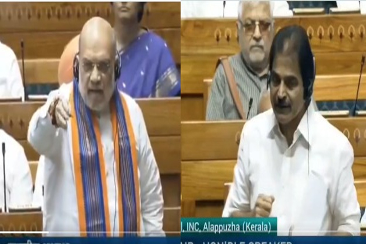 Parliament Monsoon Session: संसद में विपक्ष ने बिल की कॉपी फाड़कर गृहमंत्री के सामने फेंका, केसी वेणुगोपाल और अमित शाह के बीच तीखी बहस