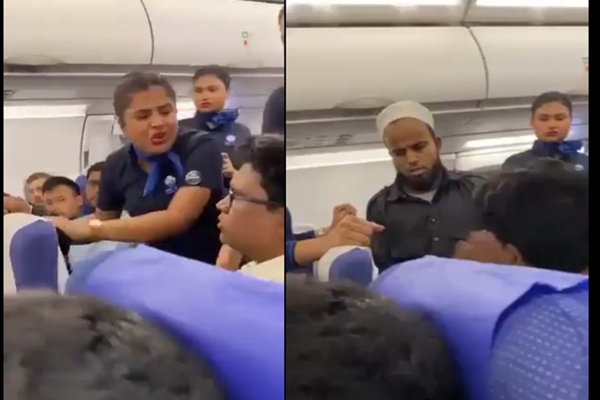 Viral Video: इंडिगो फ्लाइट में मुस्लिम यात्री से मारपीट, घायल व्यक्ति को अचानक हुआ था दर्द, वीडियो वायरल