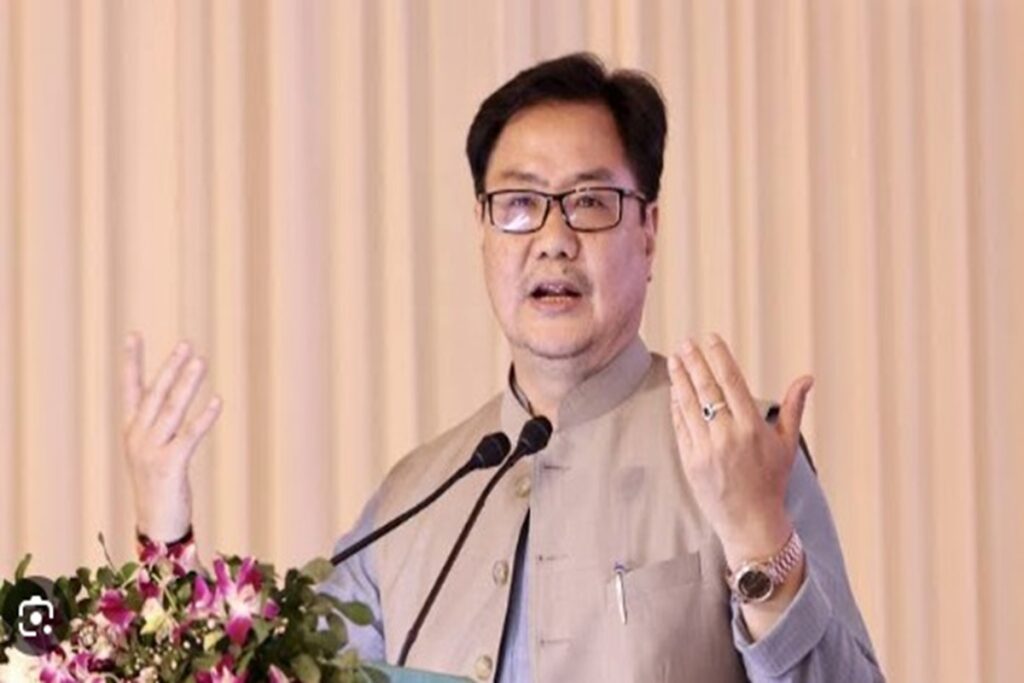 Union Minister Kiren Rijiju post, image source: live law
