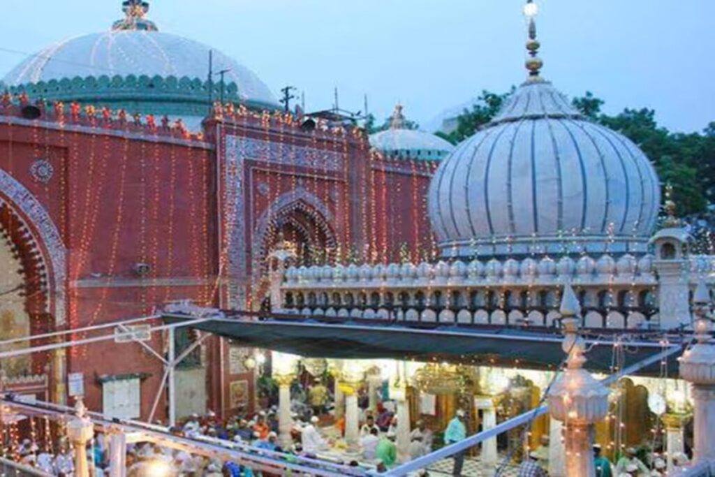 Nizamuddin Dargah Roof Collapse, image source: pti