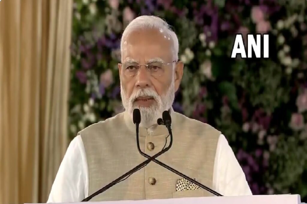 Maruti e-Vitara/Image Credit: ANI X Handle