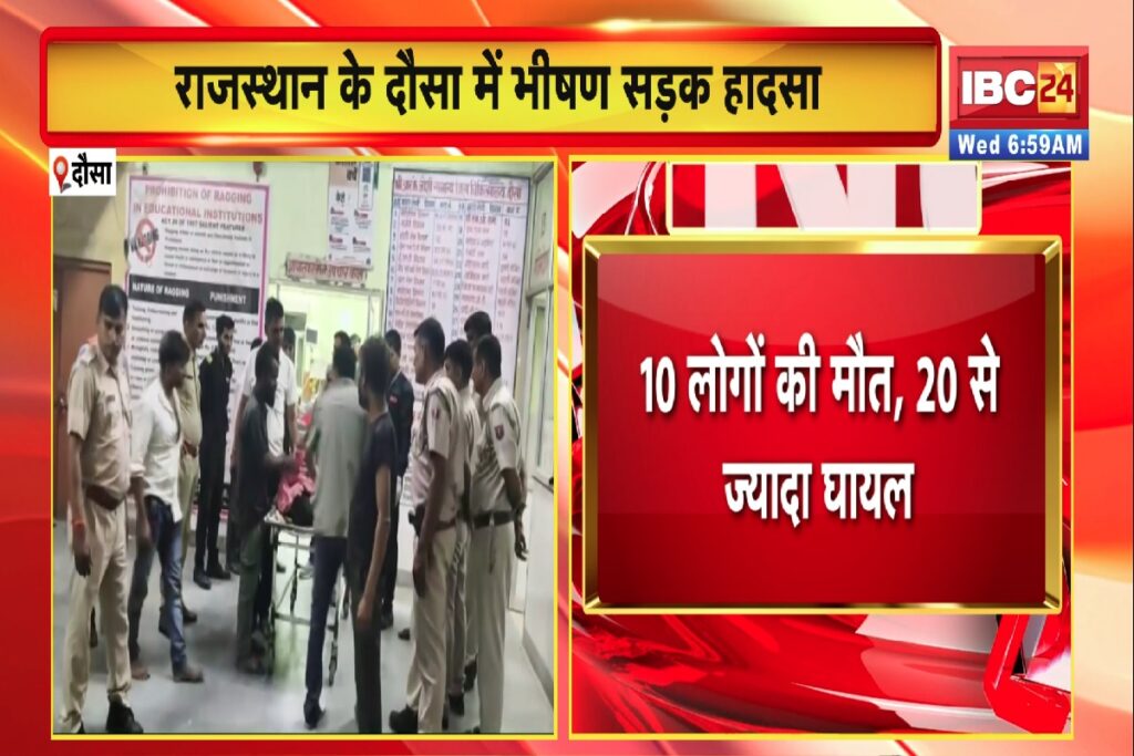 Rajasthan Road Accident News/Image Credit: IBC24