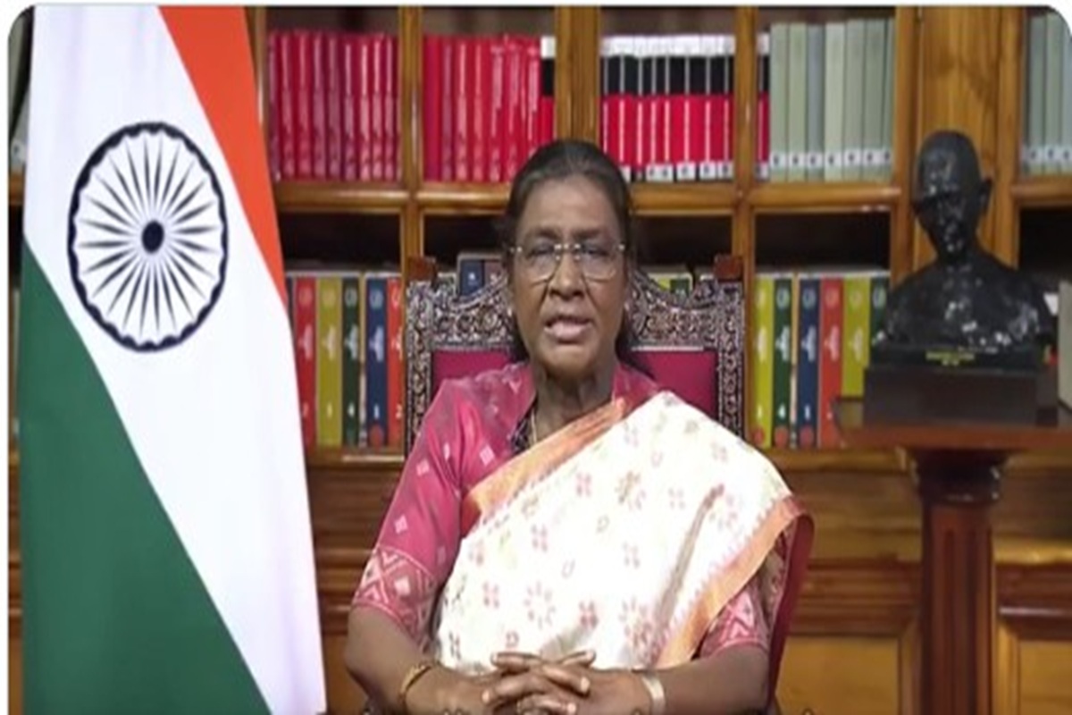 President Draupadi Murmu Speech : 79वें स्वतंत्रता दिवस की पूर्व संध्या पर राष्ट्रपति द्रौपदी मुर्मू ने किया राष्ट्र को संबोधित, बोलीं- भारत एक आत्मनिर्भर राष्ट्र बनने की राह पर अग्रसर