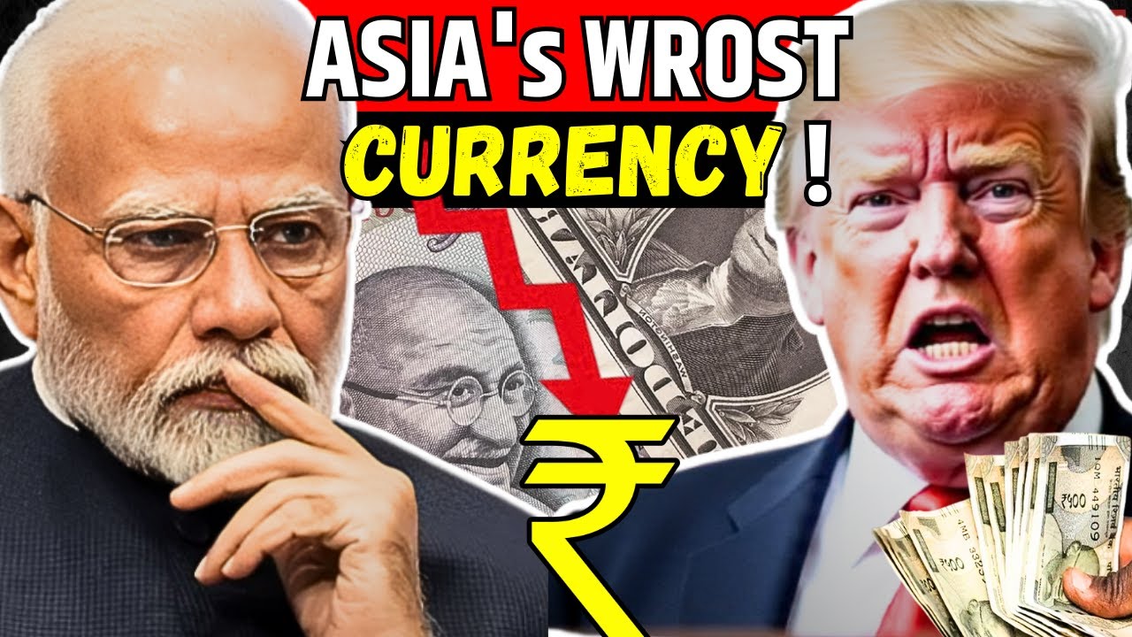 Rupee Falls To All-Time Low : सबसे निचले स्तर तक पहुंचा रुपया, क्या है वजह? US Tariff | Dollar