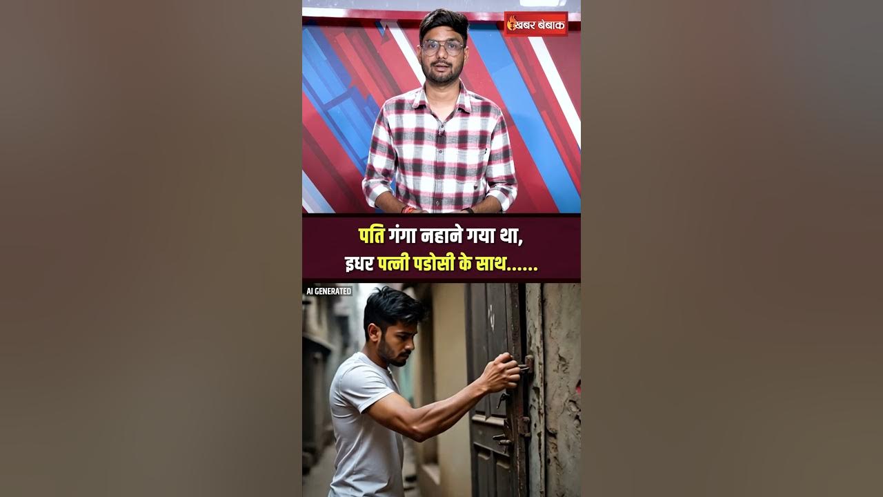 Kanpur Viral News : पति गंगा नहाने गया था, पत्नी पड़ोसी के साथ फरार