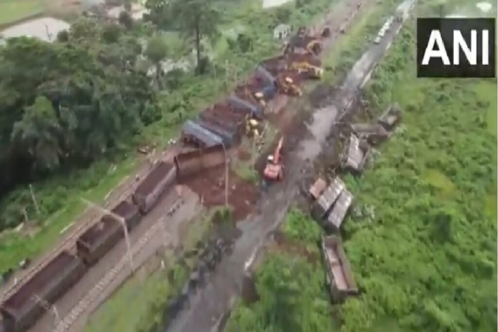 Jharkhand Train Derailed News/Image Credit: ANI X Handle