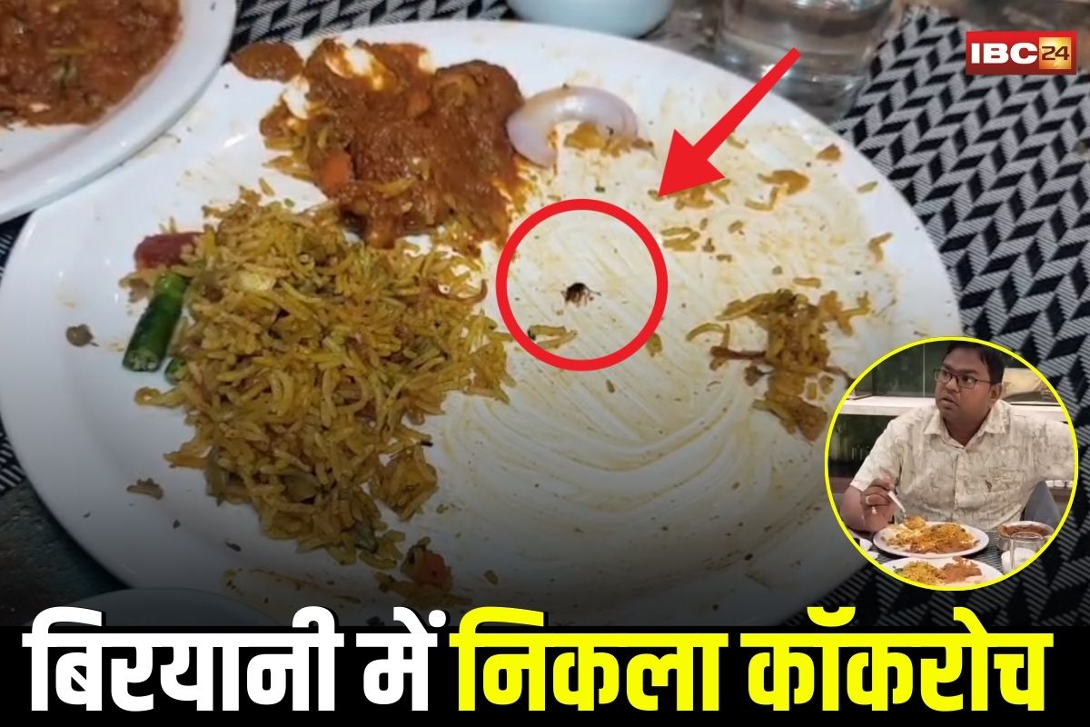 Ambikapur News: वेज बिरयानी से निकला घिनौनी चीज़, शहर के मशहूर के होटल में मचा हड़कंप, परिवार संग डिनर कर रहे थे डॉक्टर साहब