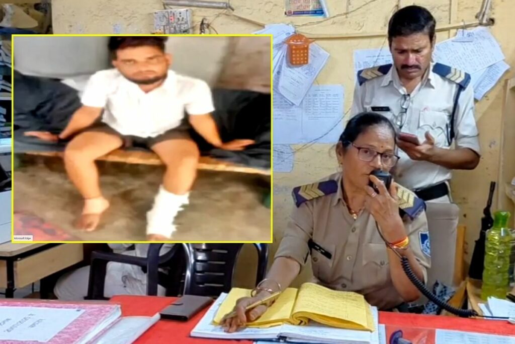 Gwalior News, Gwalior husband wife dispute, Gwalior wife beats husband, Gwalior mobile dispute violence, Shivam Vanshkar injury Gwalior, Gwalior Thakur Wala Mohalla news, wife pushes husband from roof Gwalior, Gwalior domestic violence case, MP Gwalior latest news, Gwalior police mobile dispute,