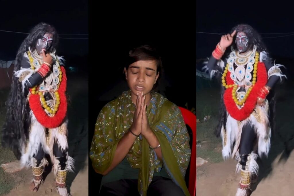 Gwalior Viral Video, Gwalior dance controversy, Kali Mata viral video, Gwalior Instagram viral, Malti Bamroliya video, Gwalior social media outrage, Gwalior religious protest, Gwalior girl apology, Gwalior video controversy, viral video from Gwalior, Gwalior SP protest, Gwalior Hindu group protest, Gwalior cultural sensitivity issue, Gwalior trending news, Gwalior viral clip