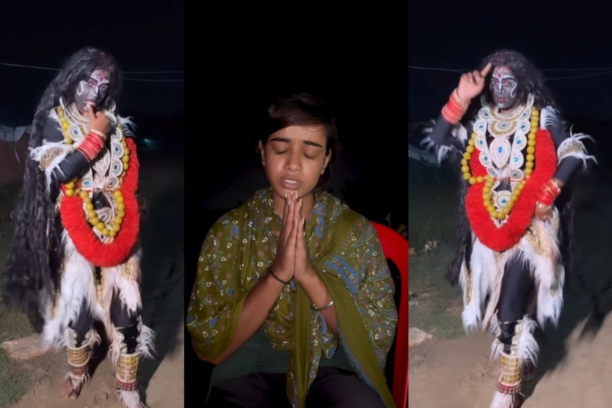 Gwalior Viral Video: काली मां की वेशभूषा में किया अश्लील डांस, इंस्टाग्राम पर वीडियो वायरल होते ही मचा बवाल, अब रील वाली युवती ने कह दी ये बड़ी बात