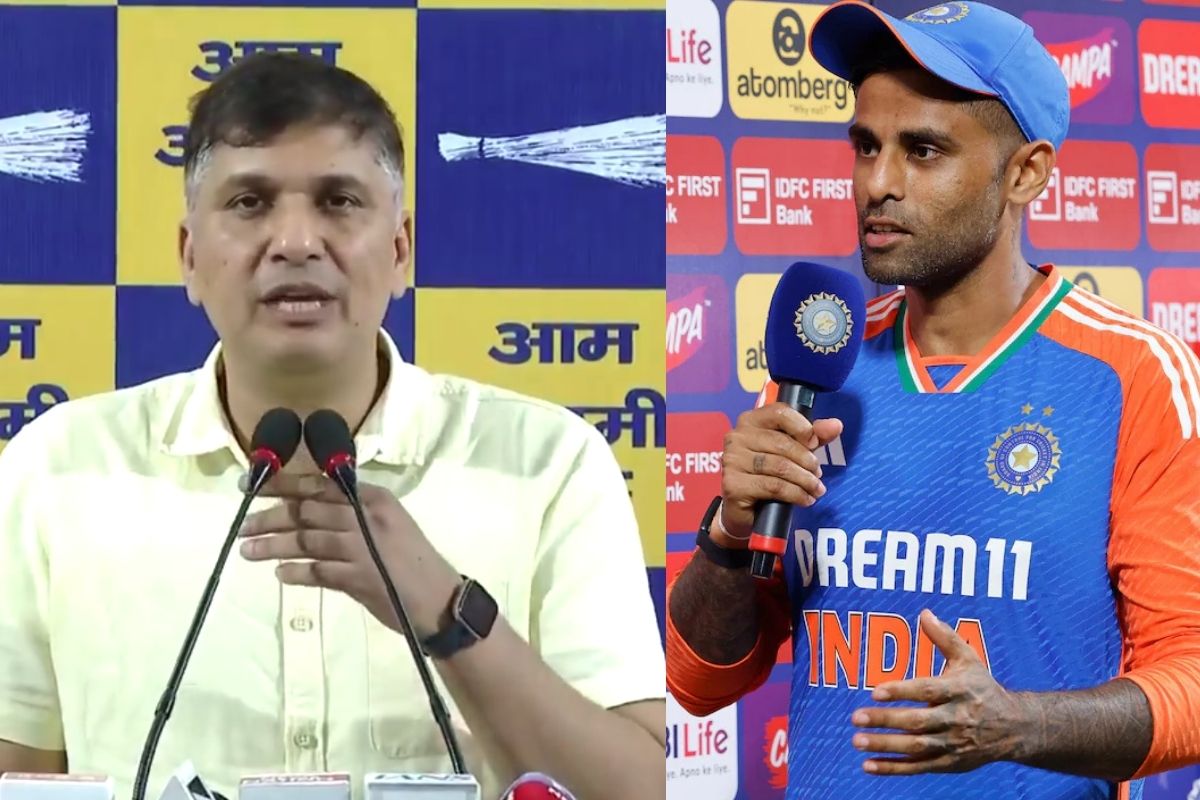India vs Pakistan Asia Cup 2025: सूर्यकुमार यादव तुम्हारी औकात है तो… AAP नेता सौरभ भारद्वाज ने भारतीय कप्तान, BCCI और ICC को दिया चैलेंज, कह दी ये बड़ी बात