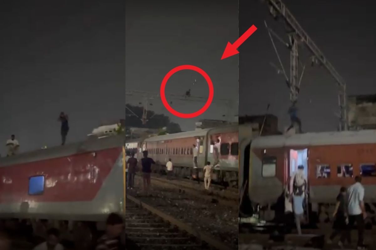 Katni News: ट्रेन के ऊपर चढ़ा सिरफिरा युवक, फिर करने लगा ये अजीब हरकत, यात्रियों में मची अफरा-तफरी, वीडियो हुआ वायरल