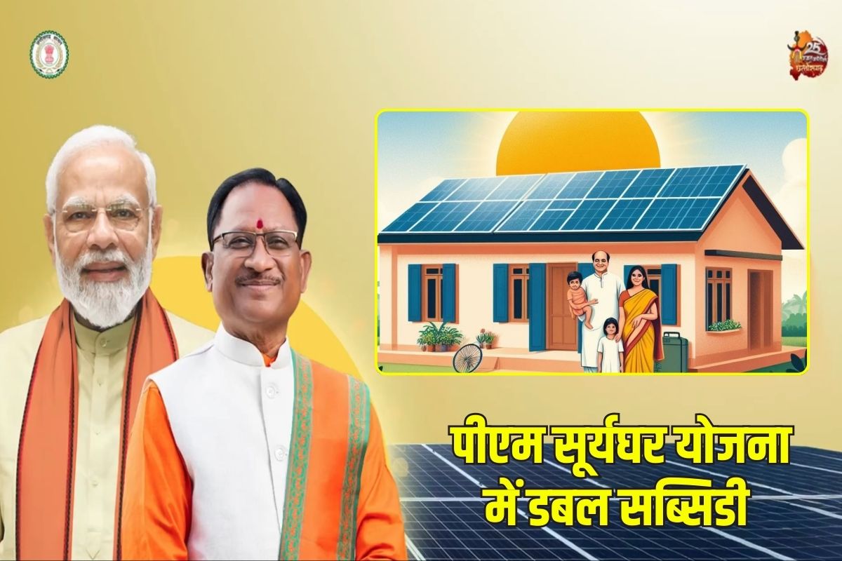PM Surya Ghar Yojana: पीएम सूर्यघर योजना में डबल सब्सिडी से डबल हुई आवेदन, हज़ारों परिवार अब फ्री बिजली की ओर, आंकड़े चौंकाने वाले