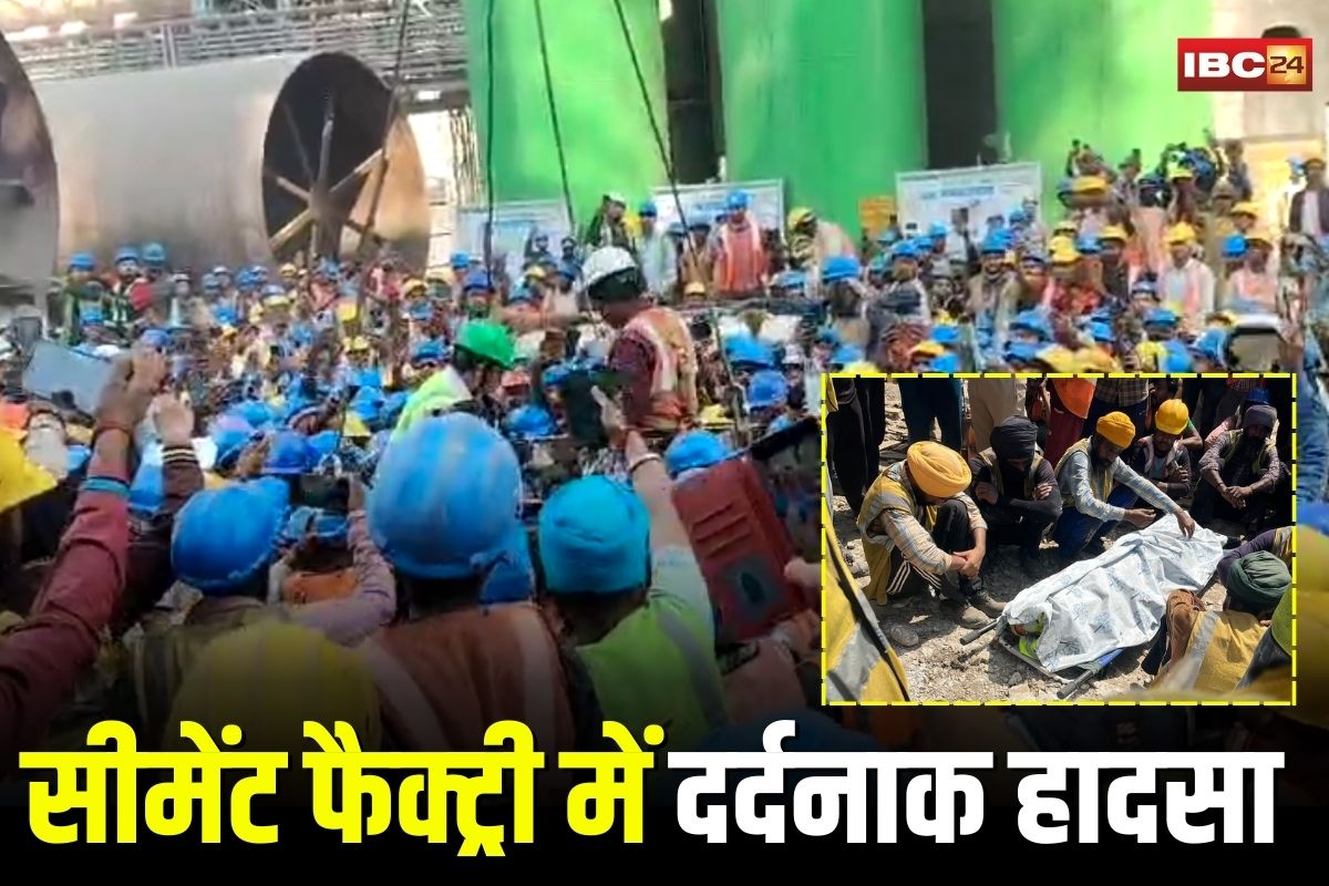 Panna News: सीमेंट फैक्ट्री में दर्दनाक हादसा! पैर फिसलने से नीचे रखी मशीनरी में गिरा मज़दूर, सिर धड़ से हुआ अलग, मौके पर तोड़ा दम