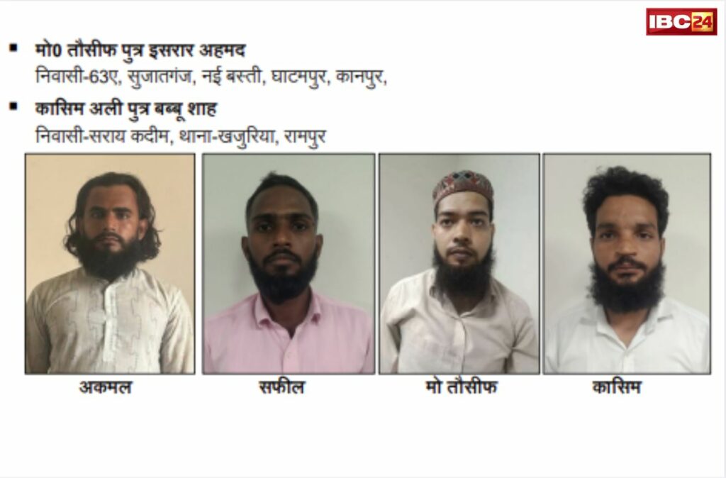 Terrorists arrested in Uttar Pradesh