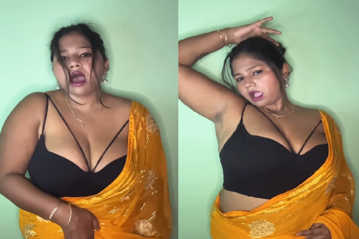 Trending Sexy Video: ब्रालेस होकर देसी भाभी ने दिखाया खतरनाक पोज, अब सोशल मीडिया पर मचा बवाल, देखकर आप भी रह जाएंगे दंग