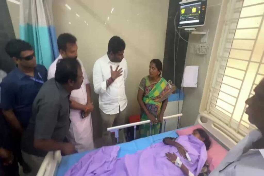 Karur stampede update, image source:" ANI