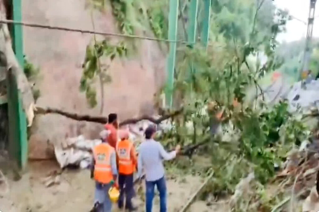 Landslide in Haridwar/Image Credit: @indian_RSingh X Handle