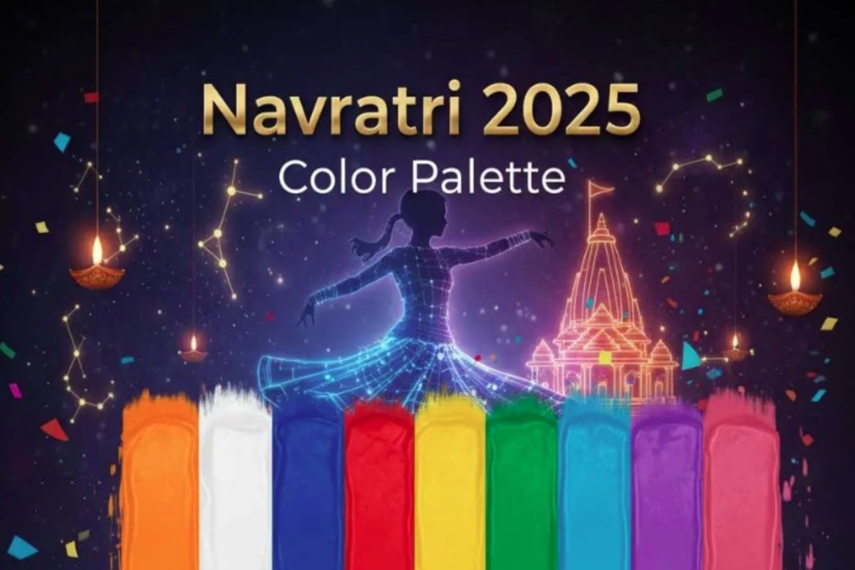 Navratri 2025: नवरात्रि के नौ रंग और नौ देवी स्वरूप, जानिए कौन सा रंग कब पहनें और क्यों?