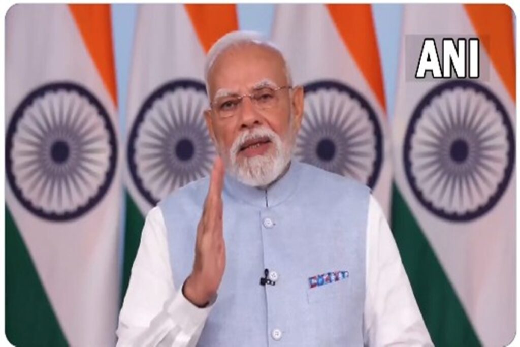 PM Modi On Mumbai Tour:/Image Credit: ANI X Handle