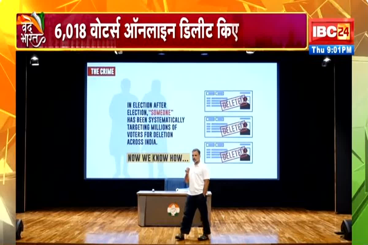 Vande Bharat: ‘वोट चोरी’, आरोपों की झड़ी..’बम’ या फुलझड़ी? राहुल गांधी का आरोप ‘बम’ में कितना दम? देखें वीडियो