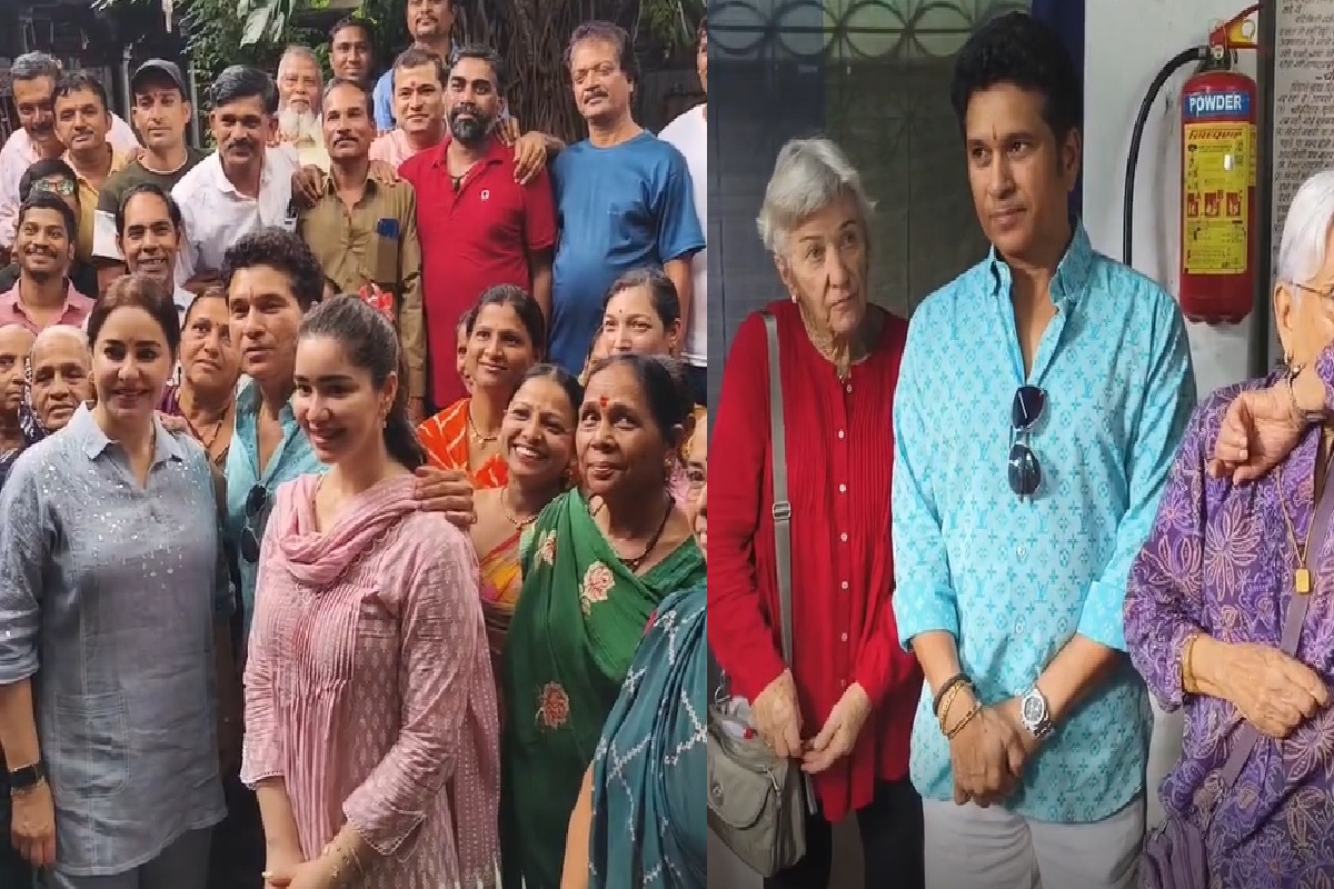 Sachin Tendulkar Maheshwar Visit: पर्यटन नगरी महेश्वर पहुंचे सचिन तेंदुलकर, की माहेश्वरी साड़ी बनाने वाले बुनकरों की तारीफ़