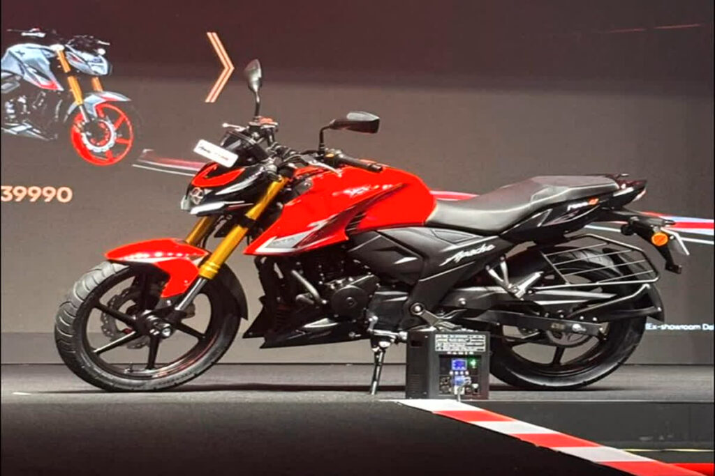 TVS Apache New Models Launch/Image Credit: @91wheels X Handle