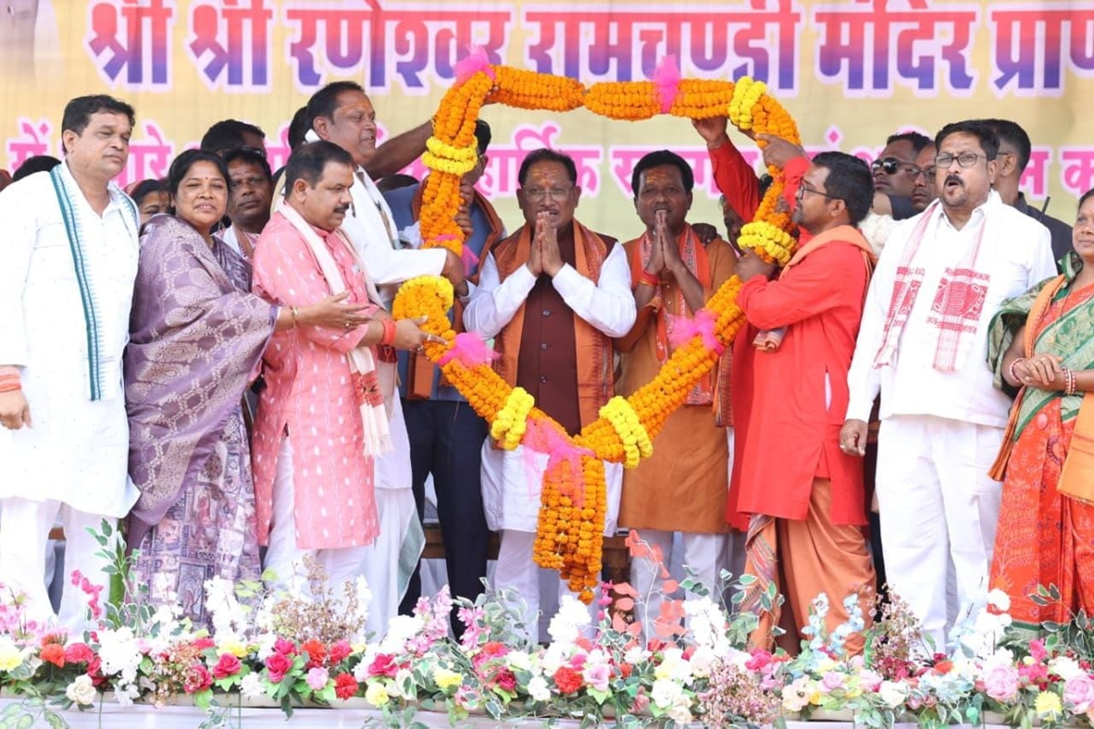 CG News: 50 करोड़ रुपए की लागत से बनेगा यह मार्ग, गमेकेला में खारुन नदी पर होगा पुल निर्माण, रणेश्वर रामचंडी मंदिर प्राण प्रतिष्ठा महोत्सव में सीएम साय ने की घोषणा