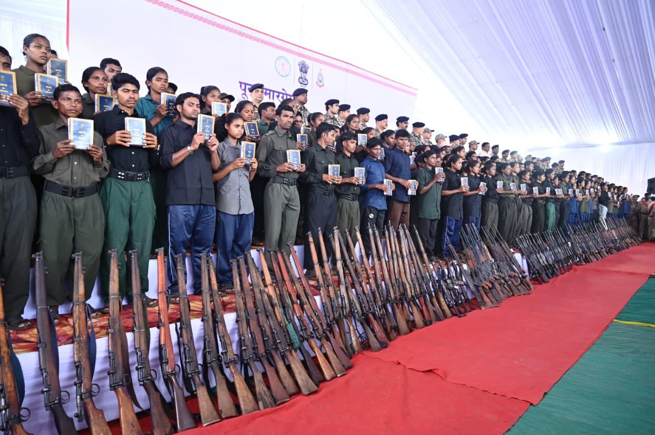 (CG Naxal Surrender,Image Source: IBC24)