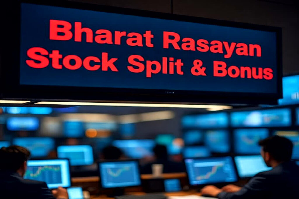 (Bharat Rasayan Stock Split & Bonus Issue, Image Credit: Meta AI)