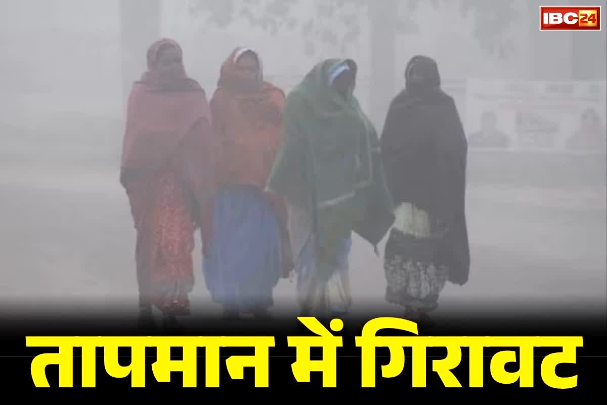 CG Weather Update Today: छत्तीसगढ़ के कई जिलों में लुढ़का पारा, पड़ रही कड़ाके की ठंड, जानें आज कैसा रहेगा मौसम का मिजाज