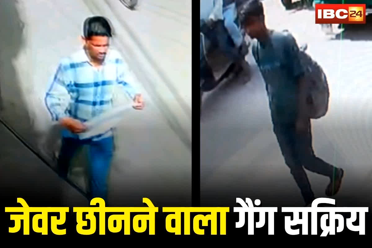 Gwalior News: महिलाओं से जेवर छीनने वाला गैंग सक्रिय, कपड़ा कारोबारी की पत्नी बनी शिकार, CCTV में कैद हुआ ठग