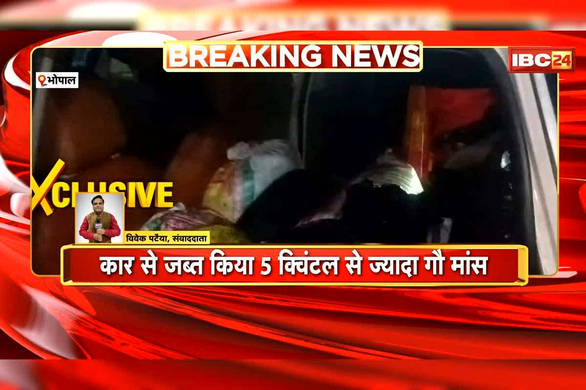 Goumans Taskari: राजधानी के गणेश मंदिर के पास लग्जरी कार में मिला 5 क्विंटल गो मांस, इनोवा के अंदर का नजारा देख उड़ गए पुलिस वालों के भी होश