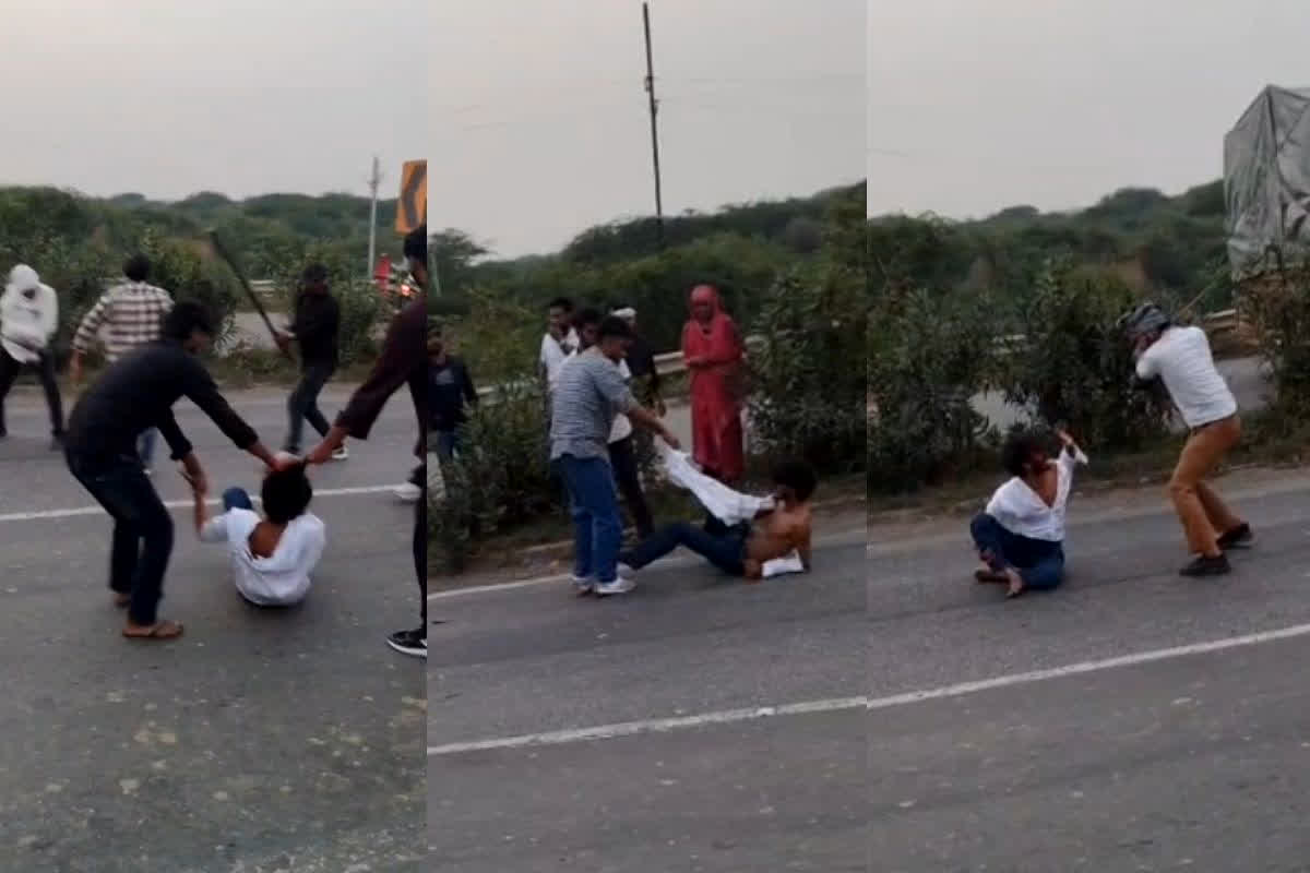 Morena Crime News: हाइवे पर दिनदहाड़े बदमाशों का तांडव! लाठी-डंडों से युवक की निर्मम पिटाई, खौफनाक वीडियो वायरल