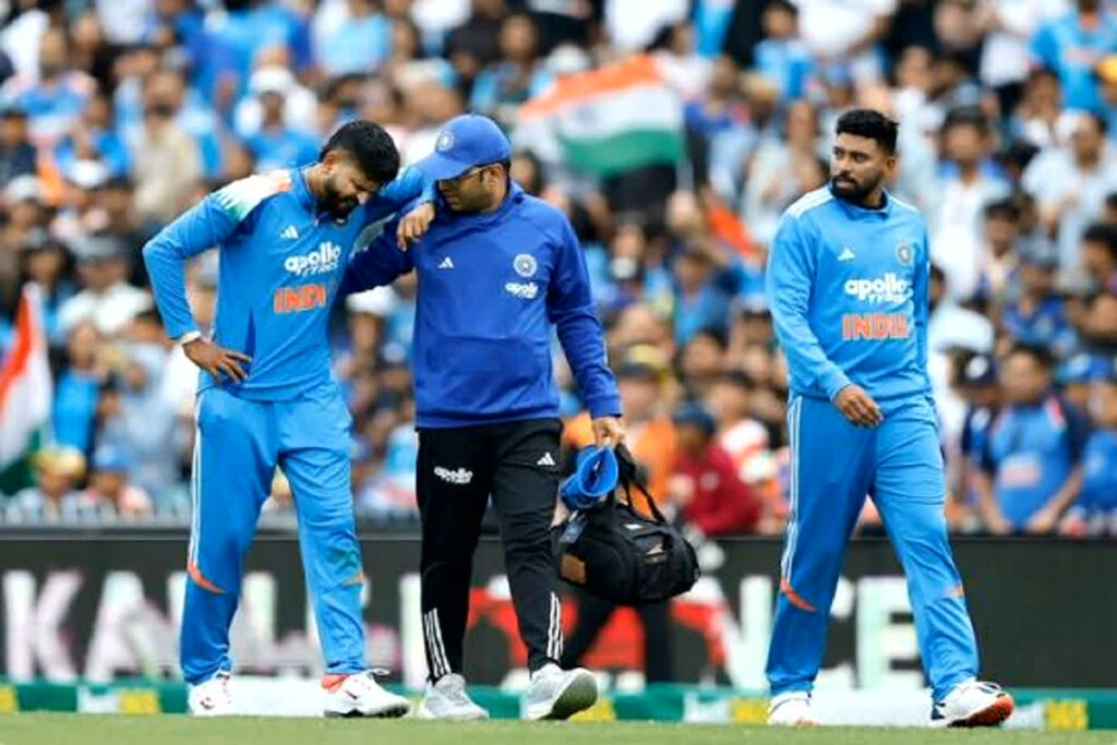 (Shreyas Iyer Injury, Image Credit: BCCI X Handle)