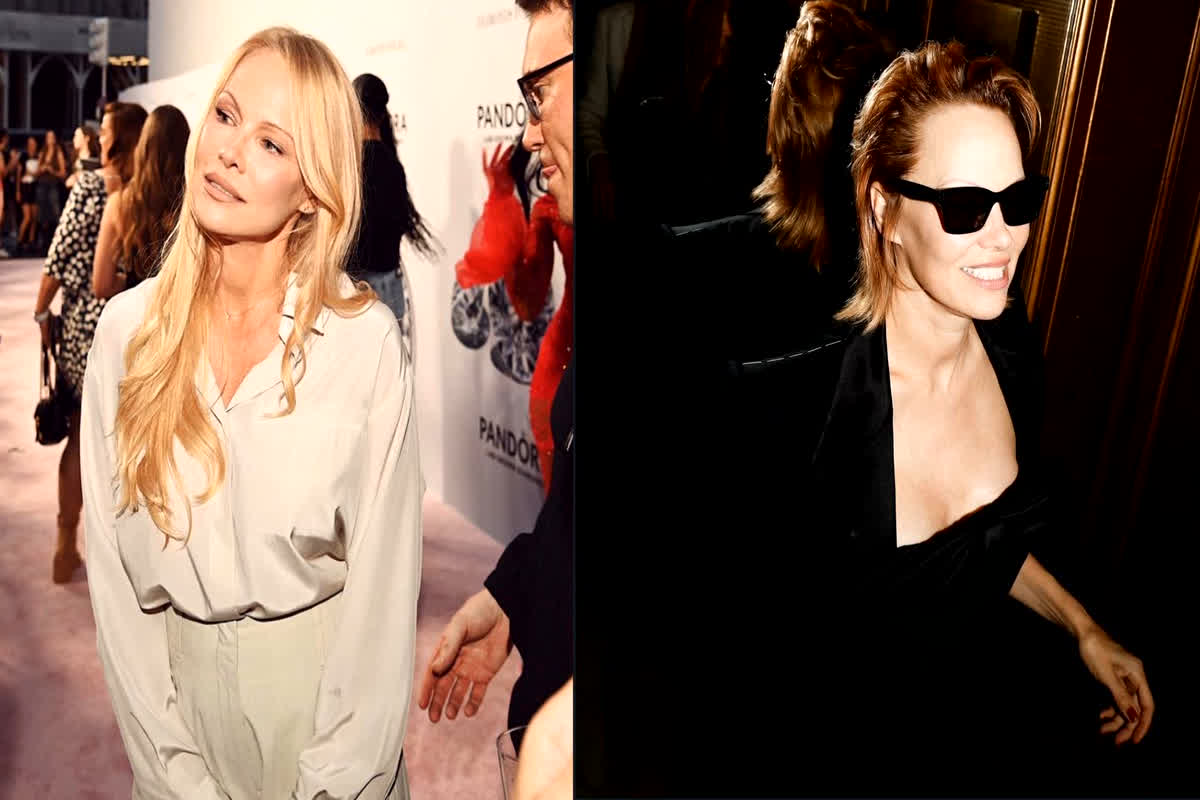 Pamela Anderson New Look: पेरिस फैशन वीक में पामेला एंडरसन का ग्लैमरस अवतार, नए और यूनिक लुक से खींचा ध्यान… तस्वीरें वायरल