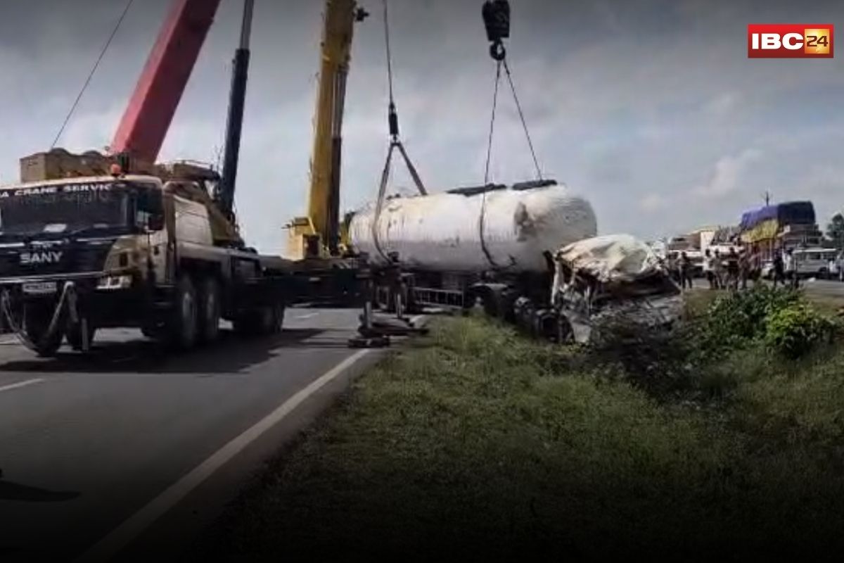 Guna News: गुना में प्रोपेन गैस से भरा टैंकर पलटा, मिनटों में फैली घातक गैस, डरा देने वाला वीडियो आया सामने…