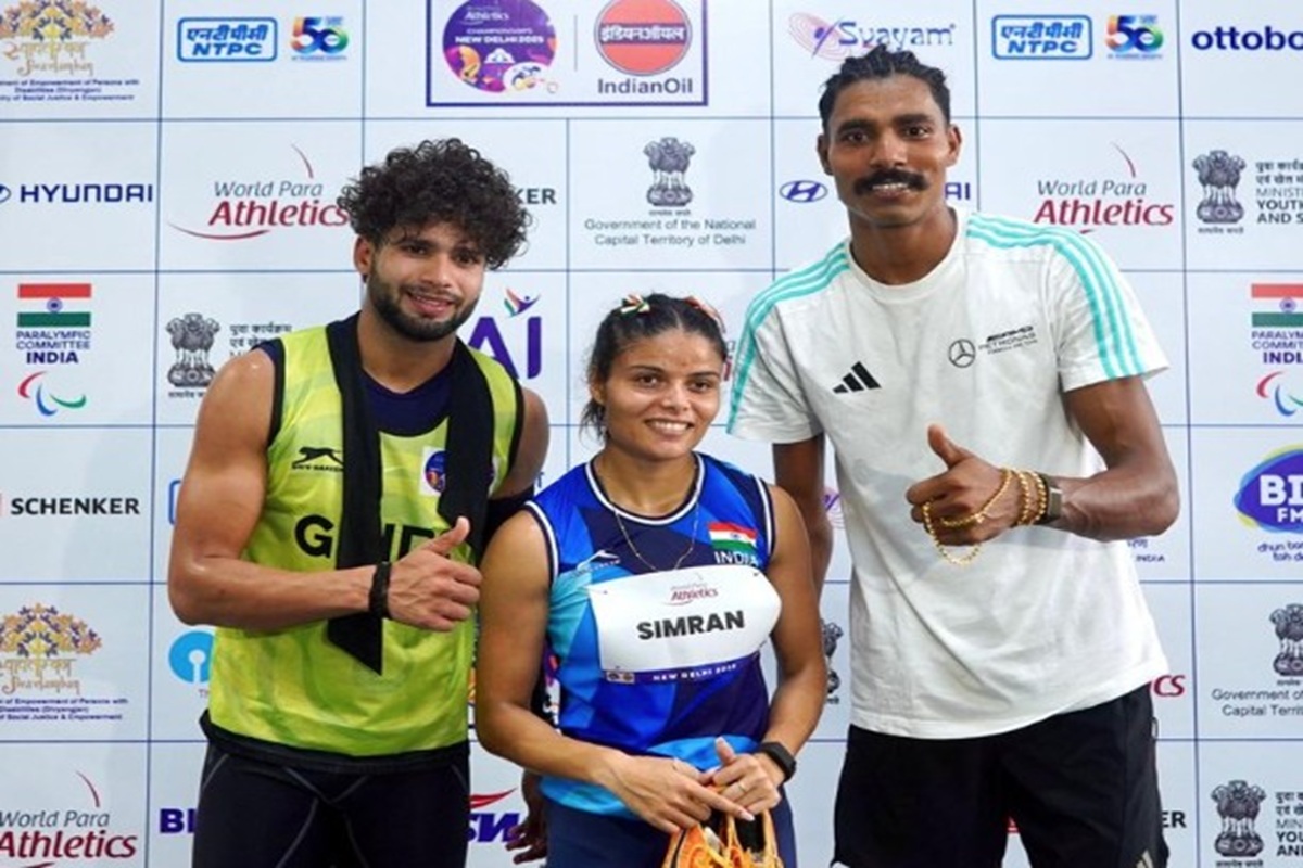 World Para Athletics Championships: निषाद और सिमरन ने स्वर्ण जीते, भारत विश्व पैरा एथलेटिक्स चैंपियनशिप में चौथे स्थान पर पहुंचा