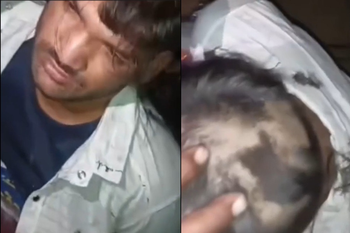 Sheopur Viral Video: प्रेमिका से मिलने पहुंचे युवक की पिटाई, गांव वालों ने पकड़कर मुड़वाया सिर, वीडियो वायरल